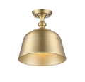 Warm Brass Semi-Flush Light V113861