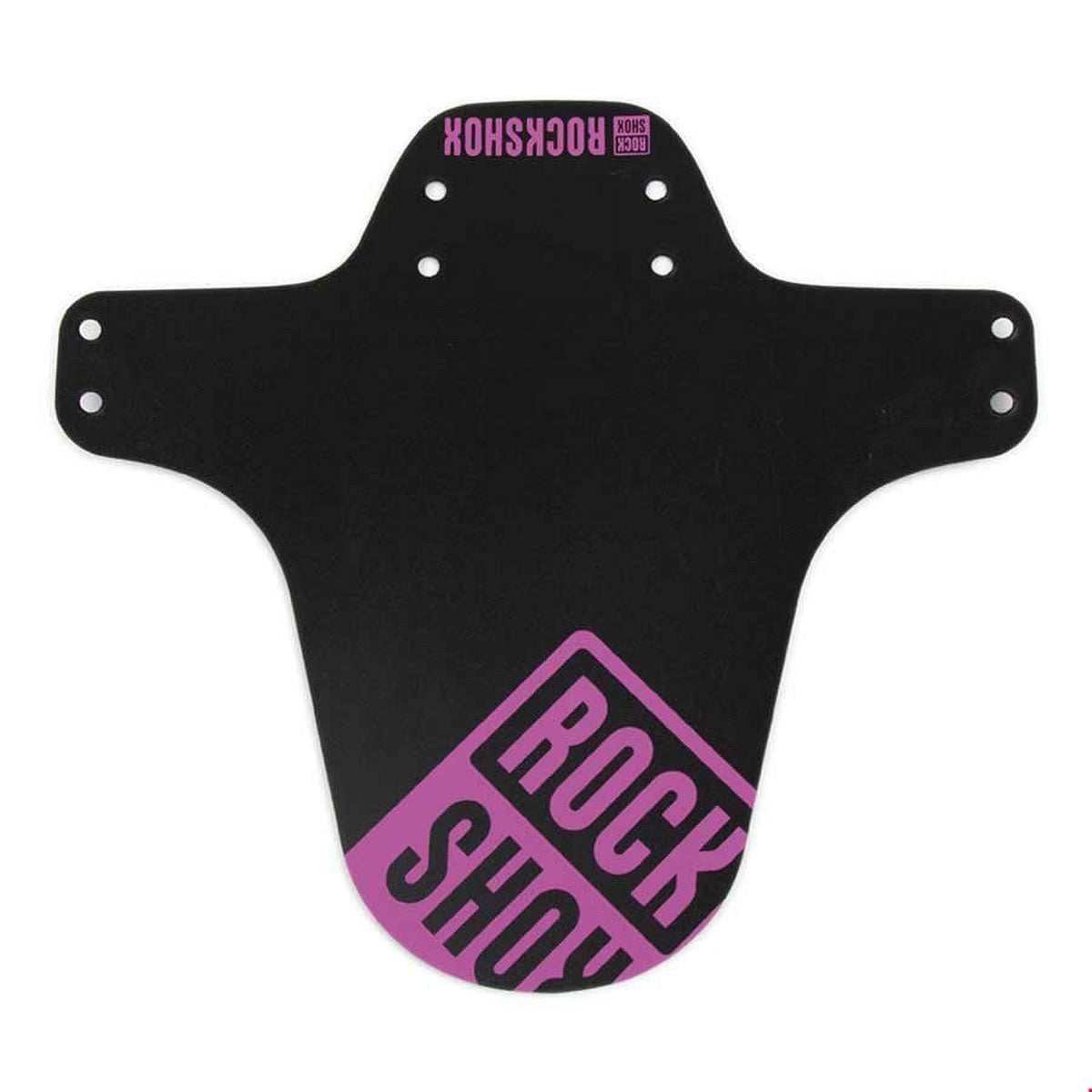 Black MTB Fender with Fuschia Print Q905458