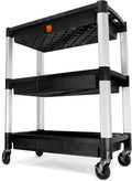 Three-Tray 300-Pound Capacity Utility Cart N8255