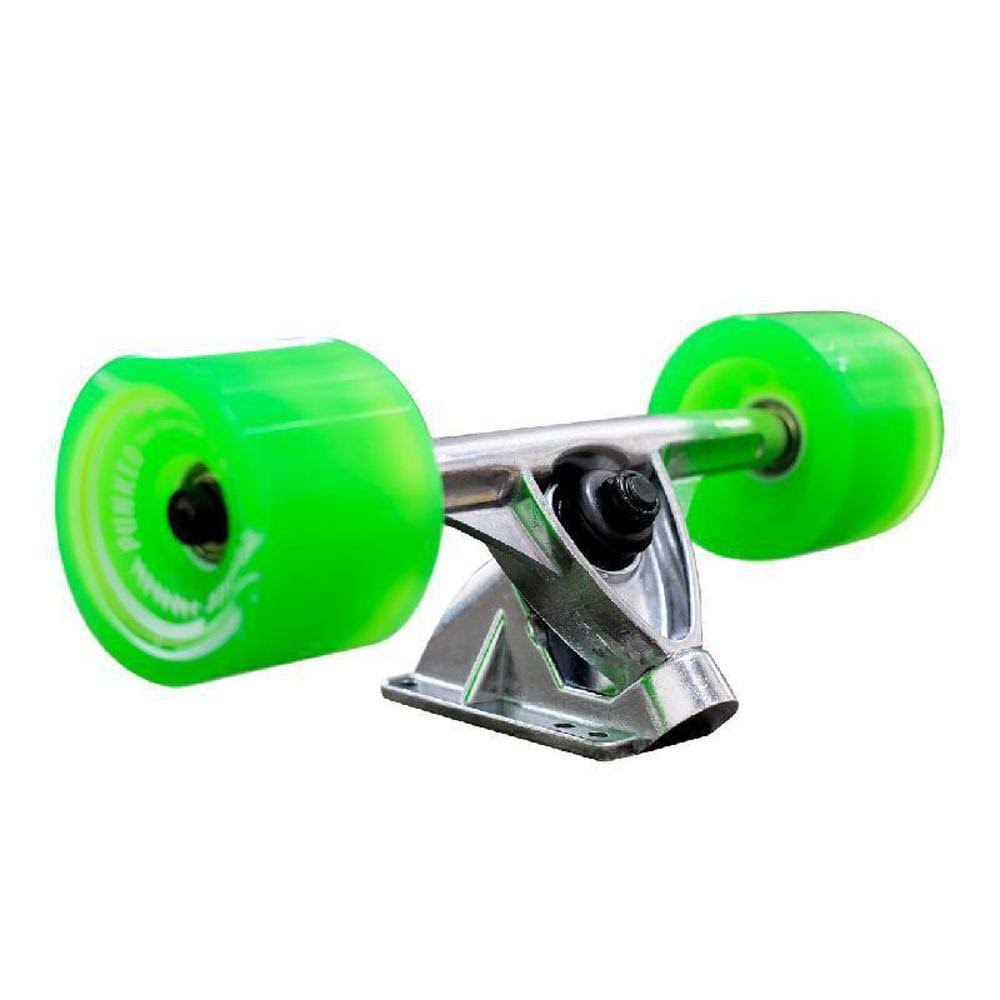 Checker Purple Drop Through Longboard Complete E342109