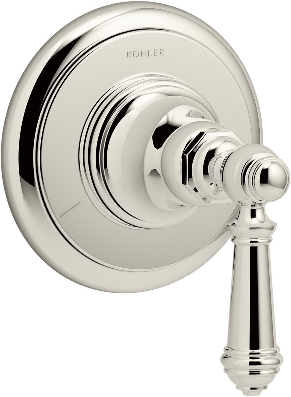 Transfer valve trim with lever handle, Vibrant Brushed Nickel V994319
