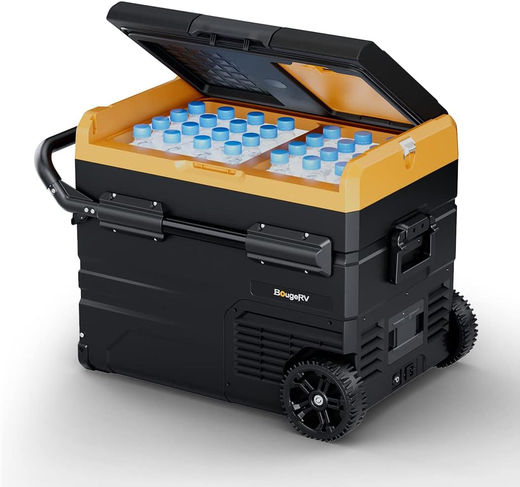 12 Volt Dual Zone Portable Refrigerator Freezer, 48 Quart (45L) Compressor, -4℉-68℉ I781