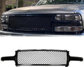 Black Mesh Front Hood Grill Cover L9711