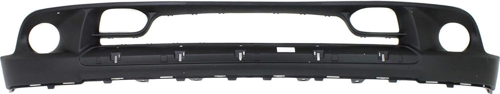 Front Bumper Cover Set of 2 Primed Plastic with Fog Light Holes F4474