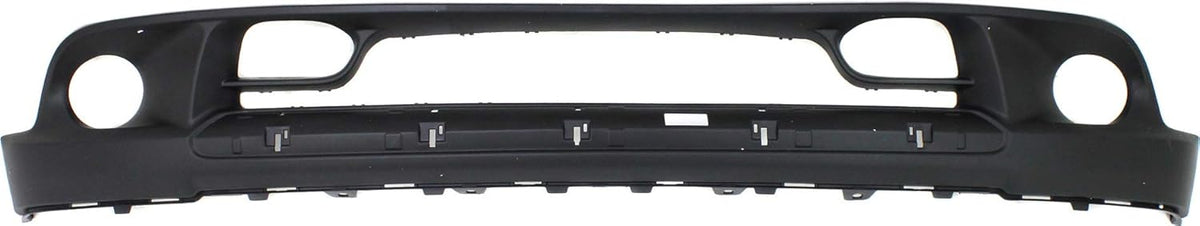 Front Bumper Cover Set of 2 Primed Plastic with Fog Light Holes F4474