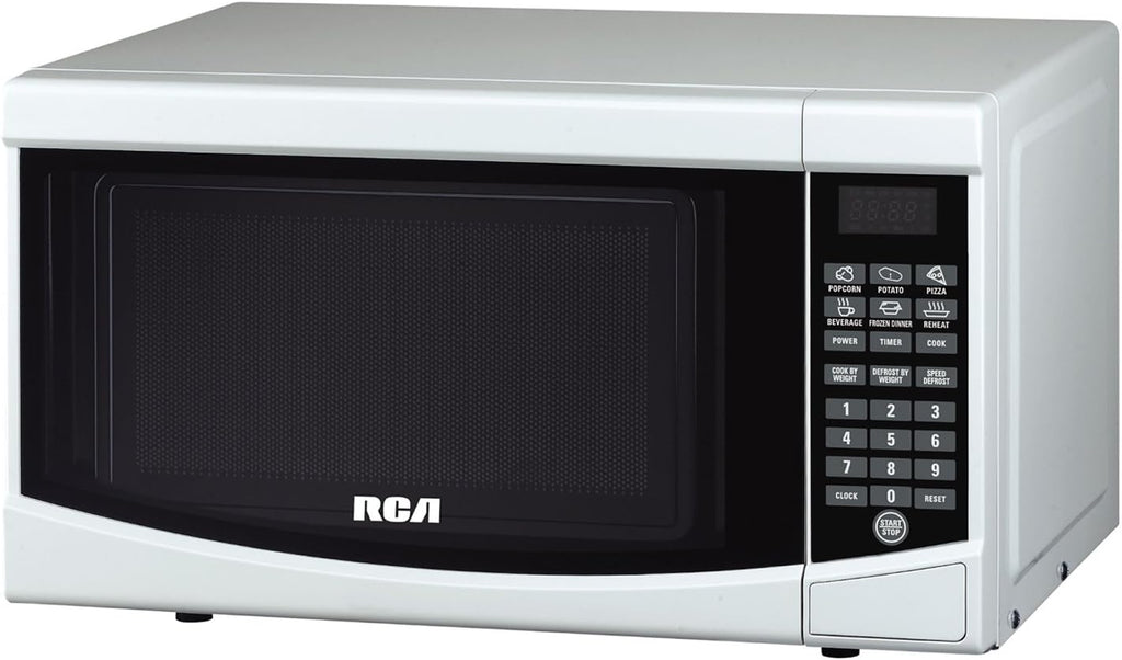 0.9-Cubic-Foot Black Microwave Oven R7222