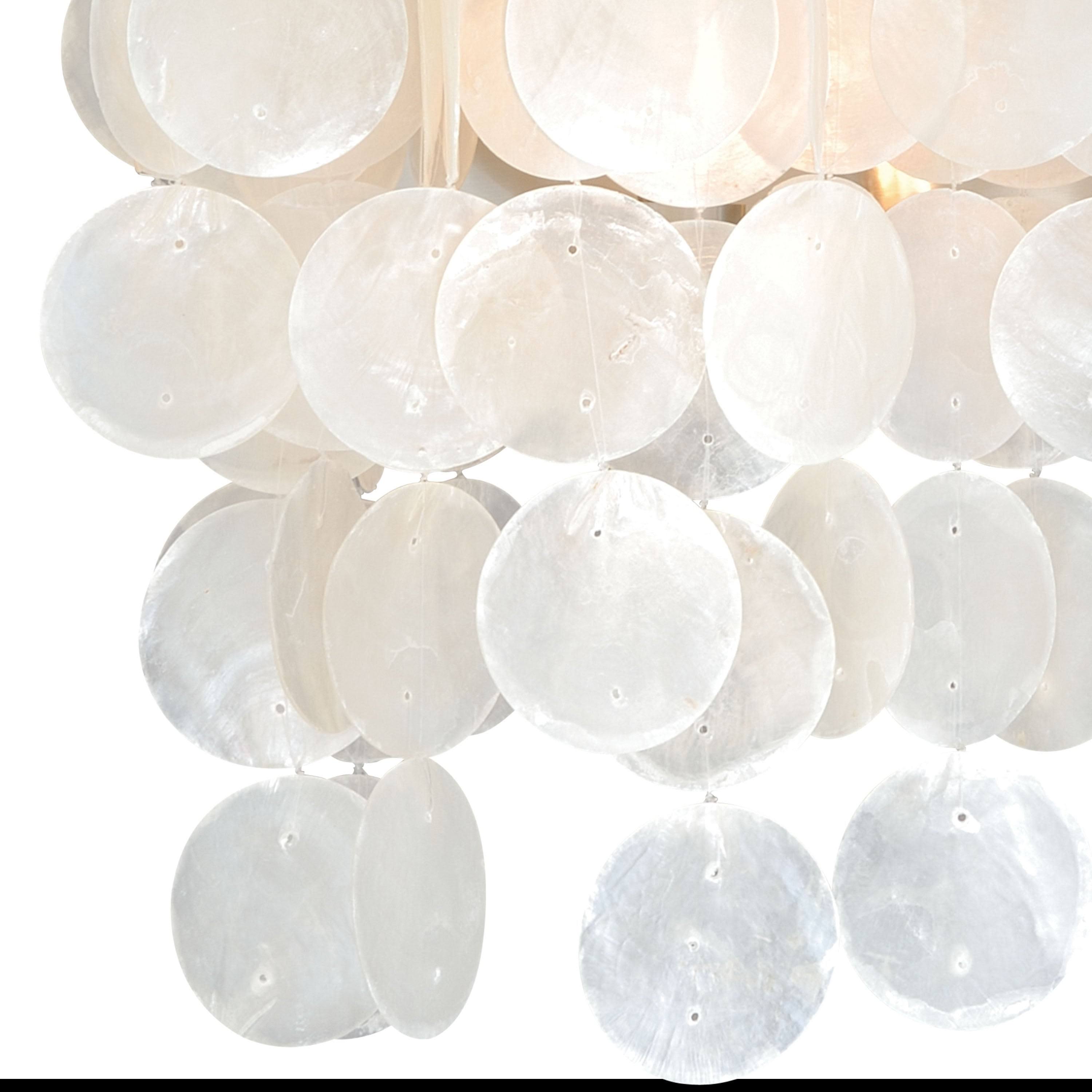 Capiz Shell Wall Light R9277
