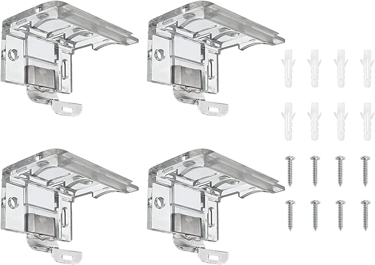 Cordless Shade Bracket with Metal Clip for 1" PVC Cordless Honeycomb Shades R435985