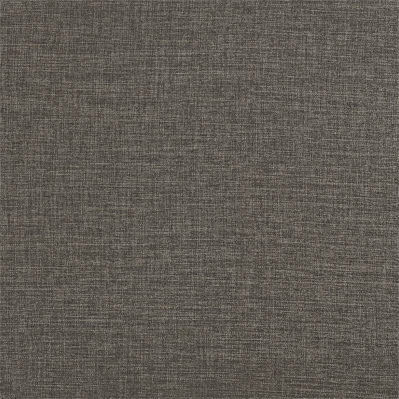 Gray Upholstered Camelback Full Queen Panel Headboard W902546