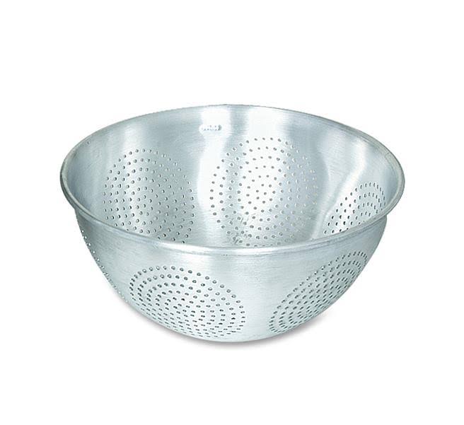 Aluminum Colander, 12 qt., Pkg Qty 6 Z162052