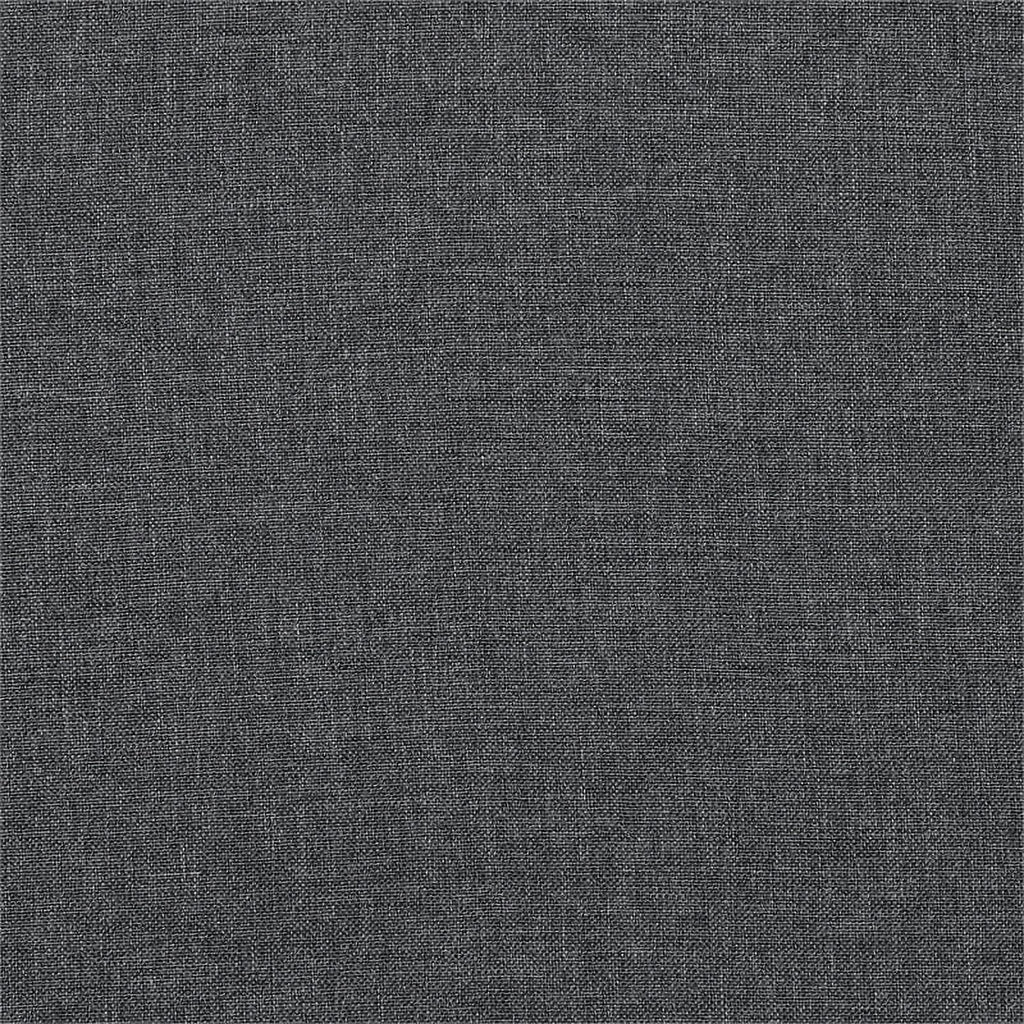 Gray Linen Fabric Reversible Sleeper Sofa with Chaise D89193