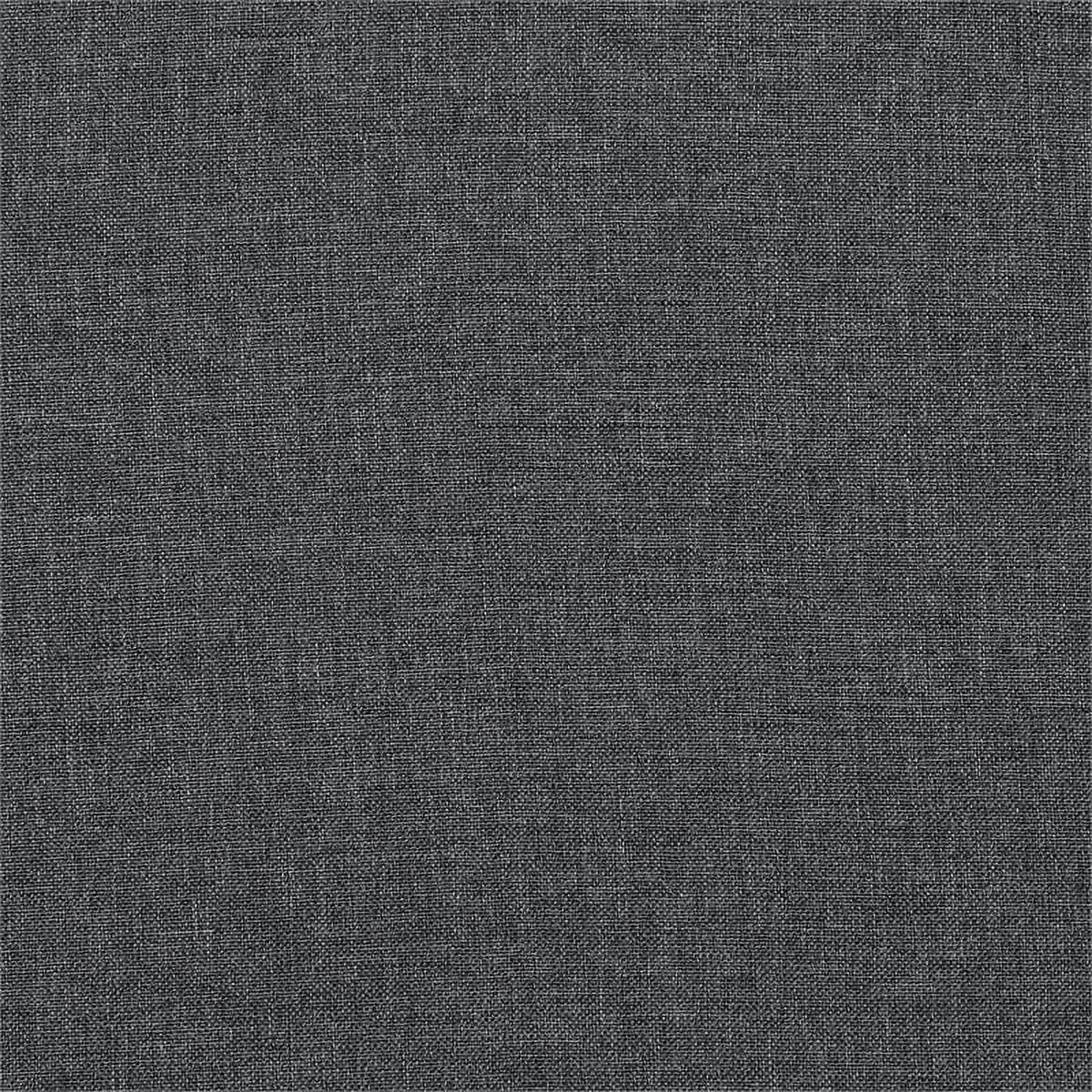 Gray Linen Fabric Reversible Sleeper Sofa with Chaise D89193