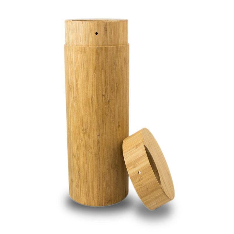 Bamboo Biodegradable Cremation Urn, Large, Brown M976440