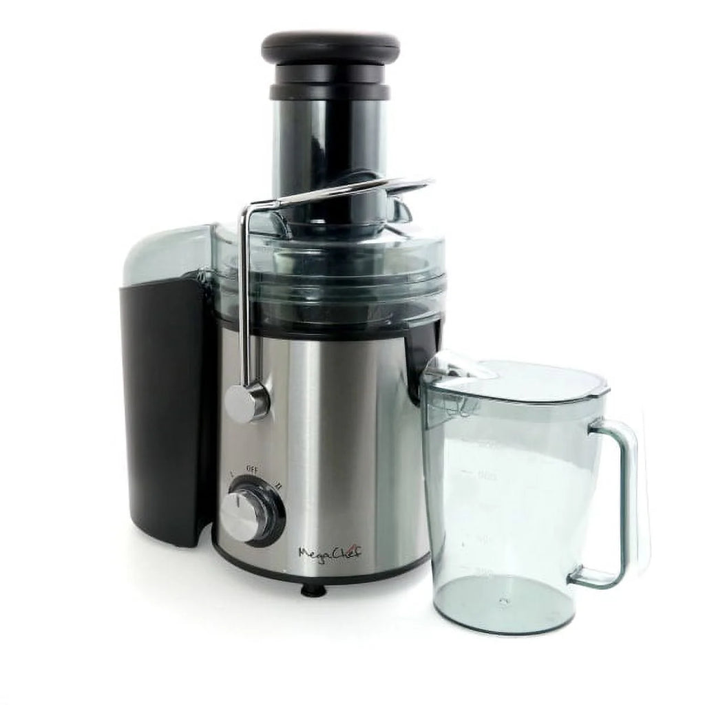 Silver Dual-Speed Centrifugal Juicer H7661