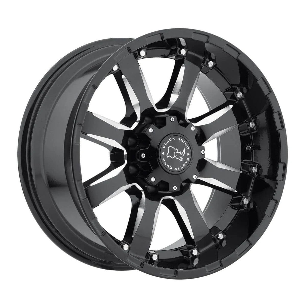 Black/Milled Wheel Rim 18x9 6x5.5x22 -12mm X266611