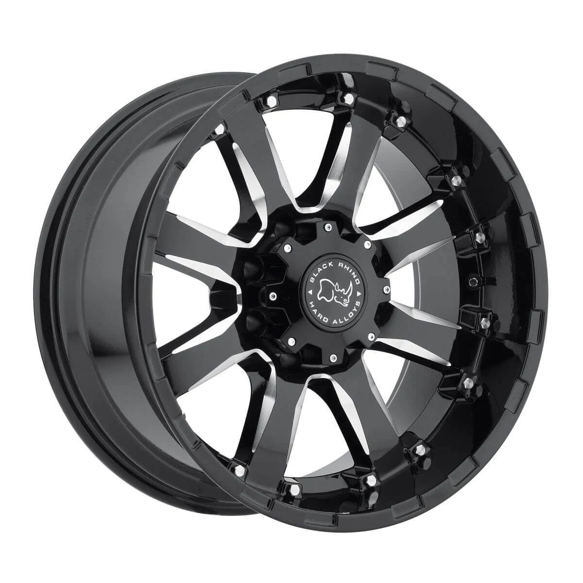 Black/Milled Wheel Rim 18x9 6x5.5x22 -12mm X266611