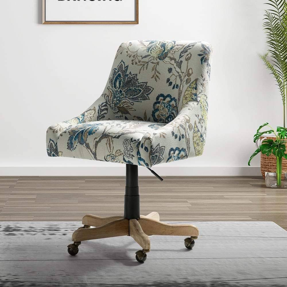 Jacobean Pink Task Chair G6236