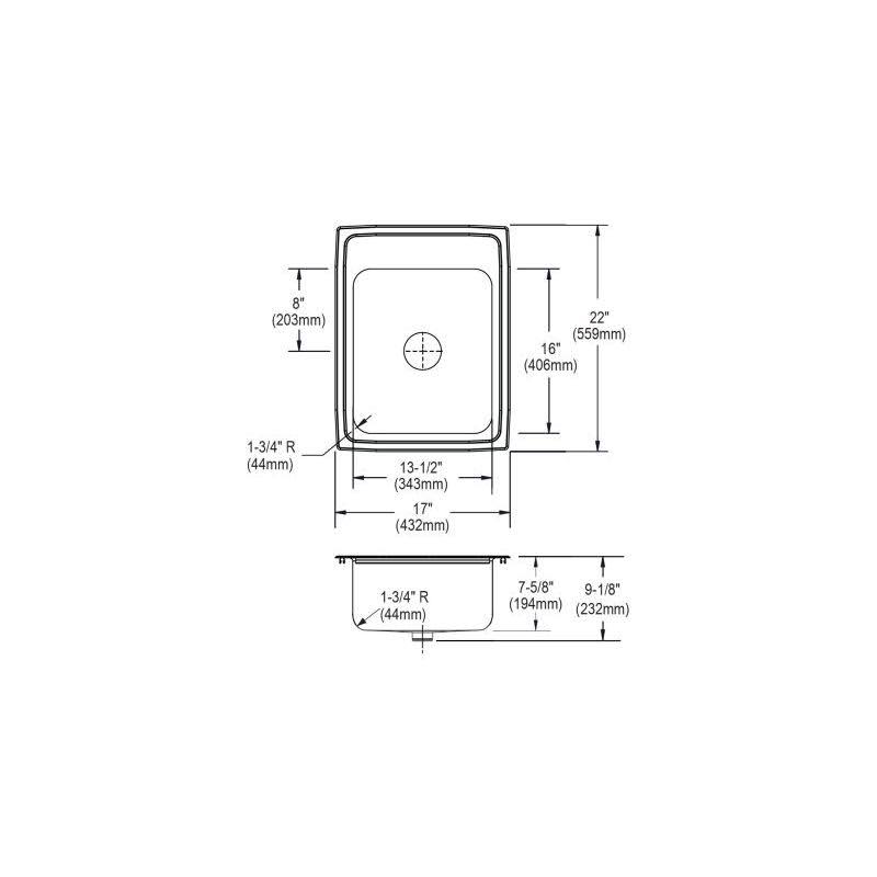 Stainless Steel Kitchen Sink X131154