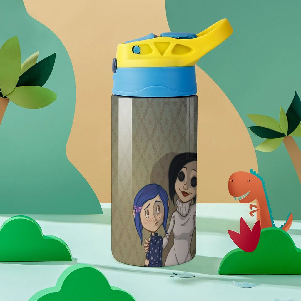 Insulated Stainless Steel Water Bottle with Straw F610