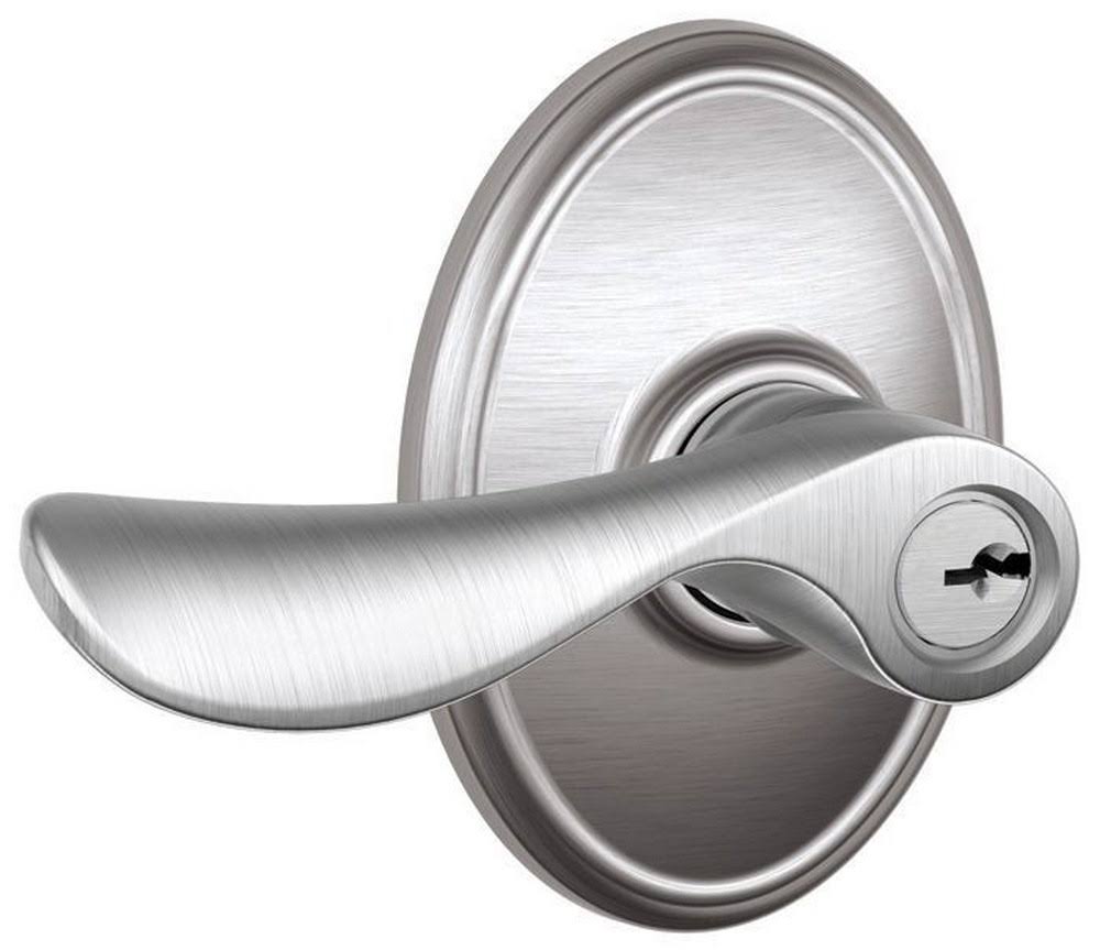Champagne Lever Keyed Entry Lock P88990
