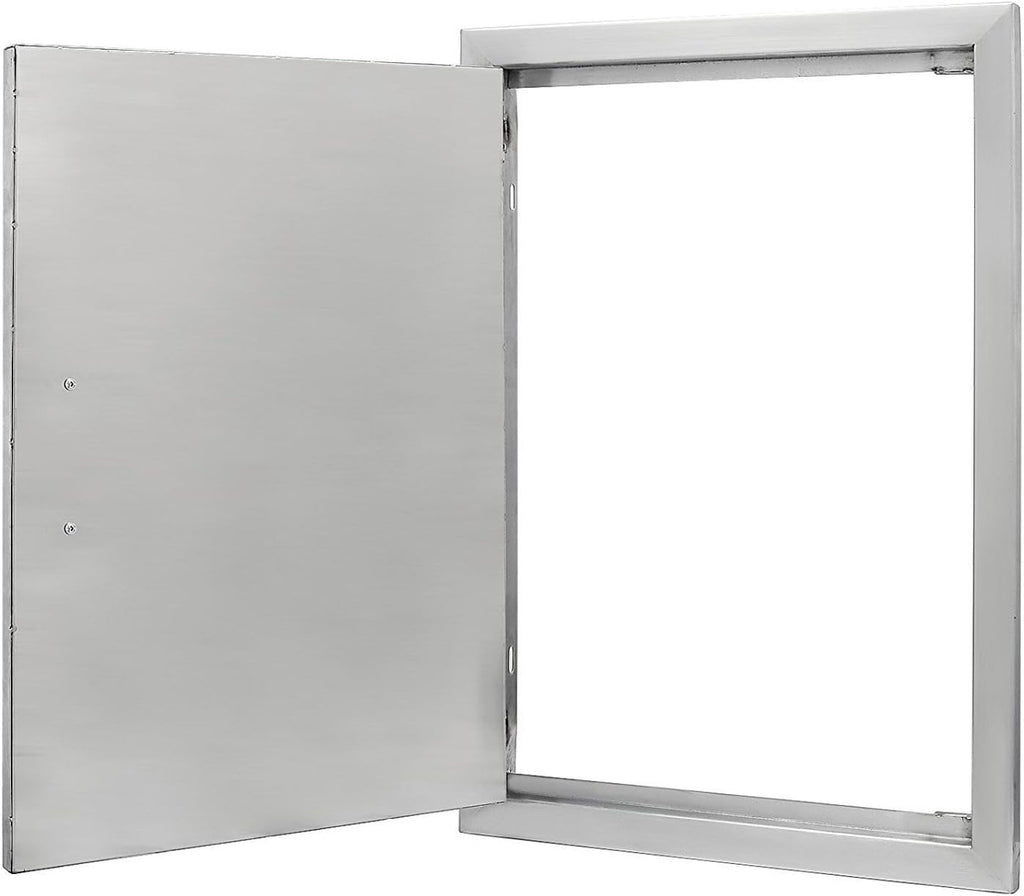17 Wx24 H Stainless Steel Single Vertical Door C4151