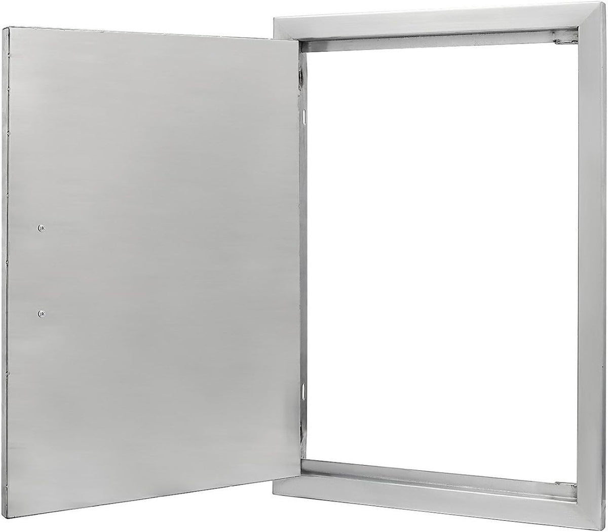 17 Wx24 H Stainless Steel Single Vertical Door C4151
