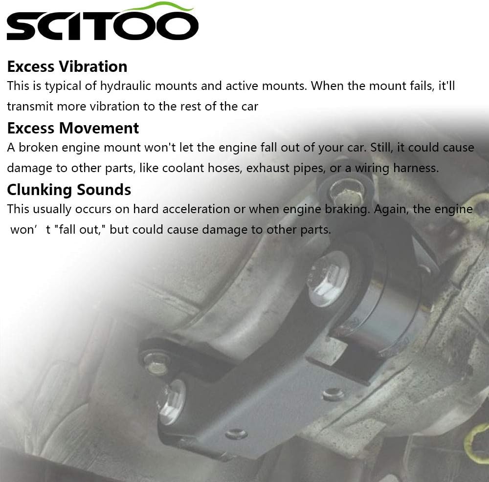 Engine Motor Set 4PCS 3.5L Pack of 2 X230