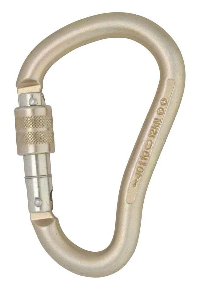 Steel HMS Screwgate Carabiner P351008