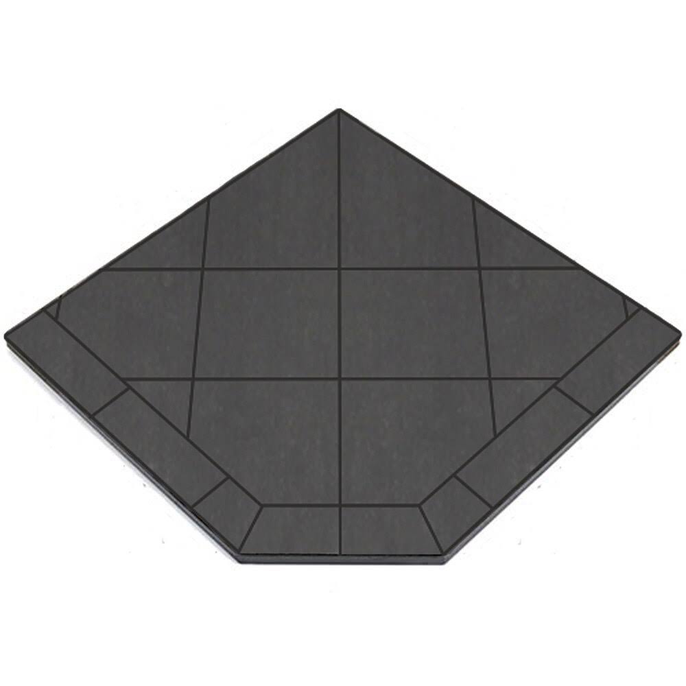 40 x 40 Single Cut Volcanic Sand Tile Stove Board I621470