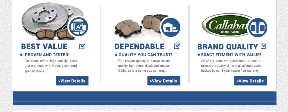 Premium OE 5 Lug Brake Disc Rotors + Ceramic Brake Pads + Clips D36704