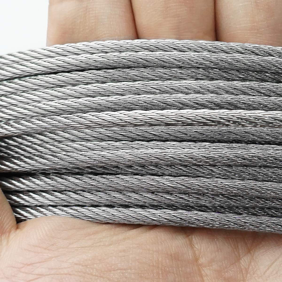1/8 Cable Railing Kit with 400ft Stainless Steel Cable Wire X87820