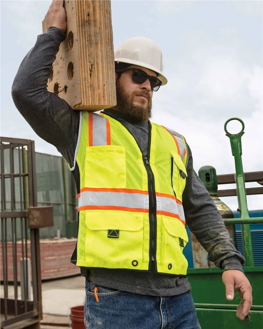 Lime Heavy Duty Vest 4XL V363