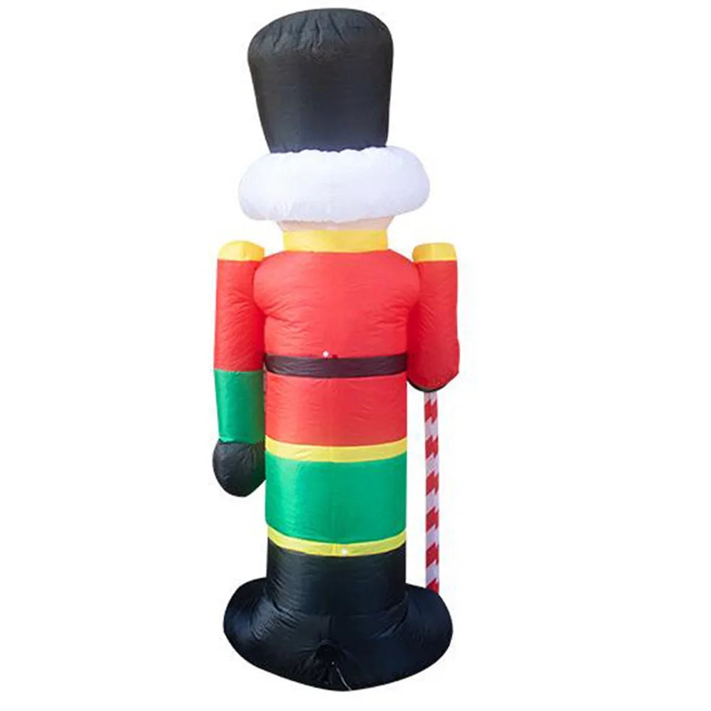 8 Ft Nutcracker Christmas Inflatable Yard Decoration Y982