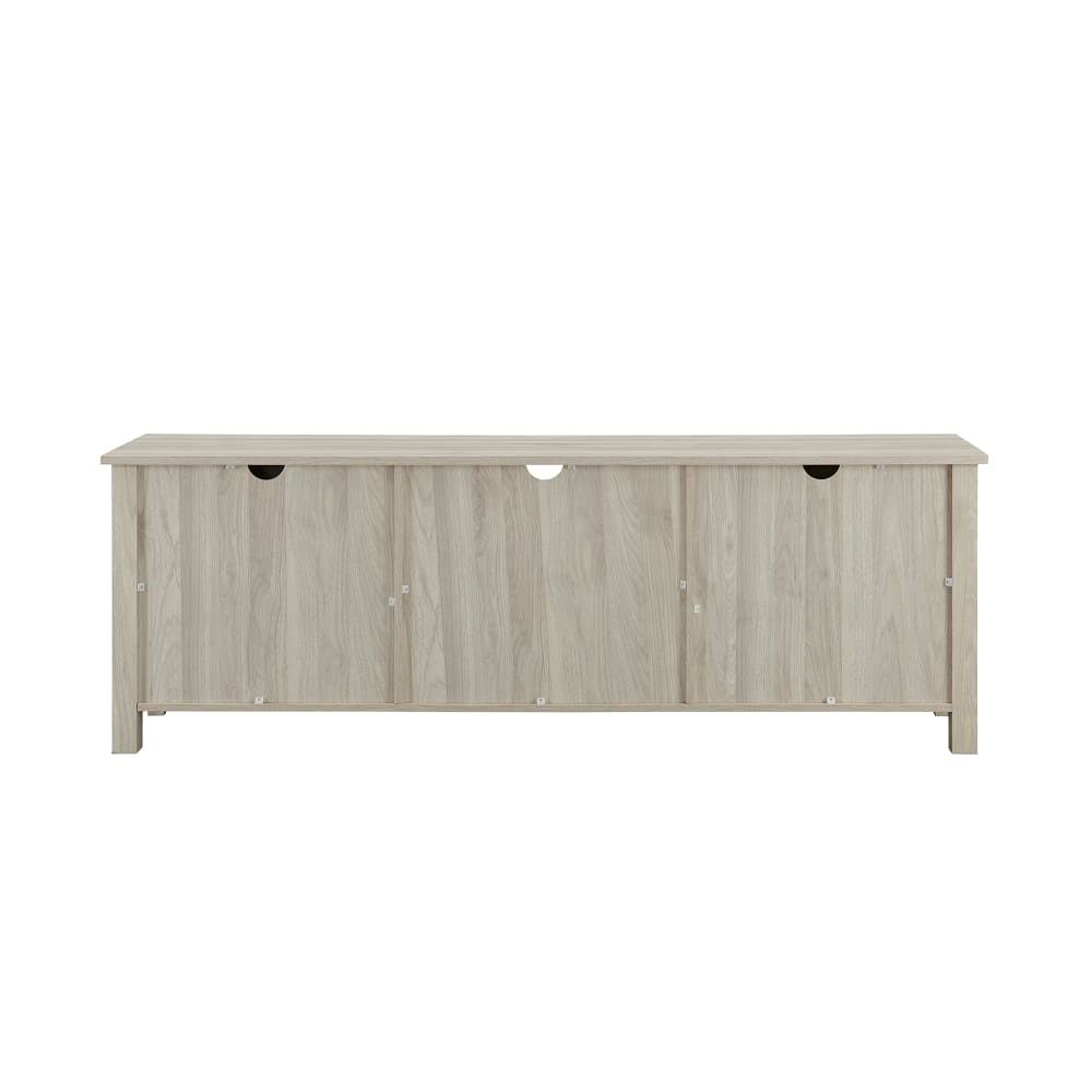 Birch Glass Door TV Console O304540