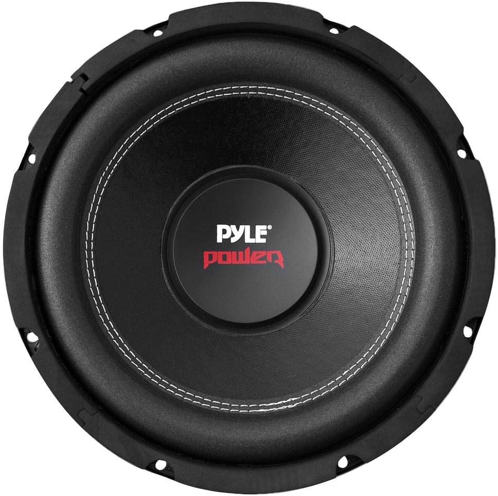 10 2000W Car Subwoofer DVC 2 Pack with Black Steel Basket and Non Press Paper Cone N6034