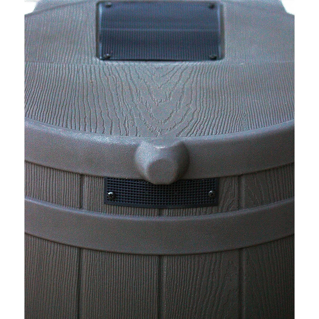 50 Gallon Plastic Rain Barrel with Brass Spigot (5 Pack) Q48465