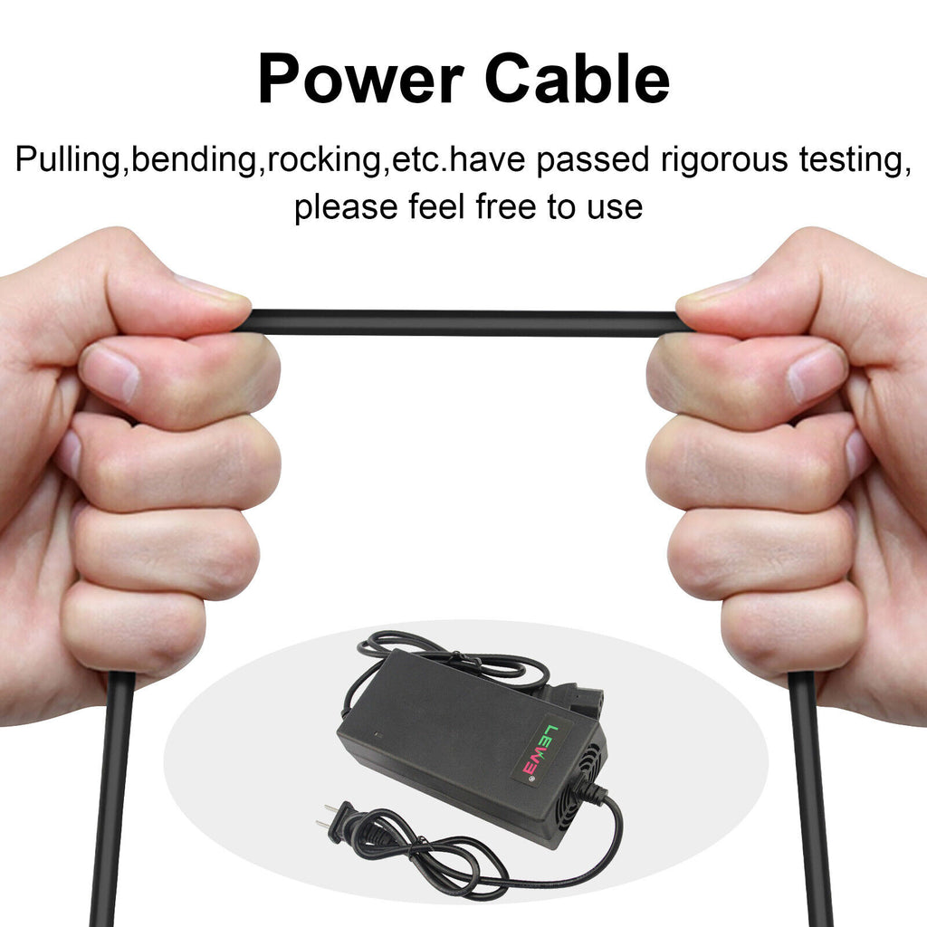 150W 59V 2.5A Charger For 48V Lead Acid Battery Electric Scooter Motorcycle Bicycle E945