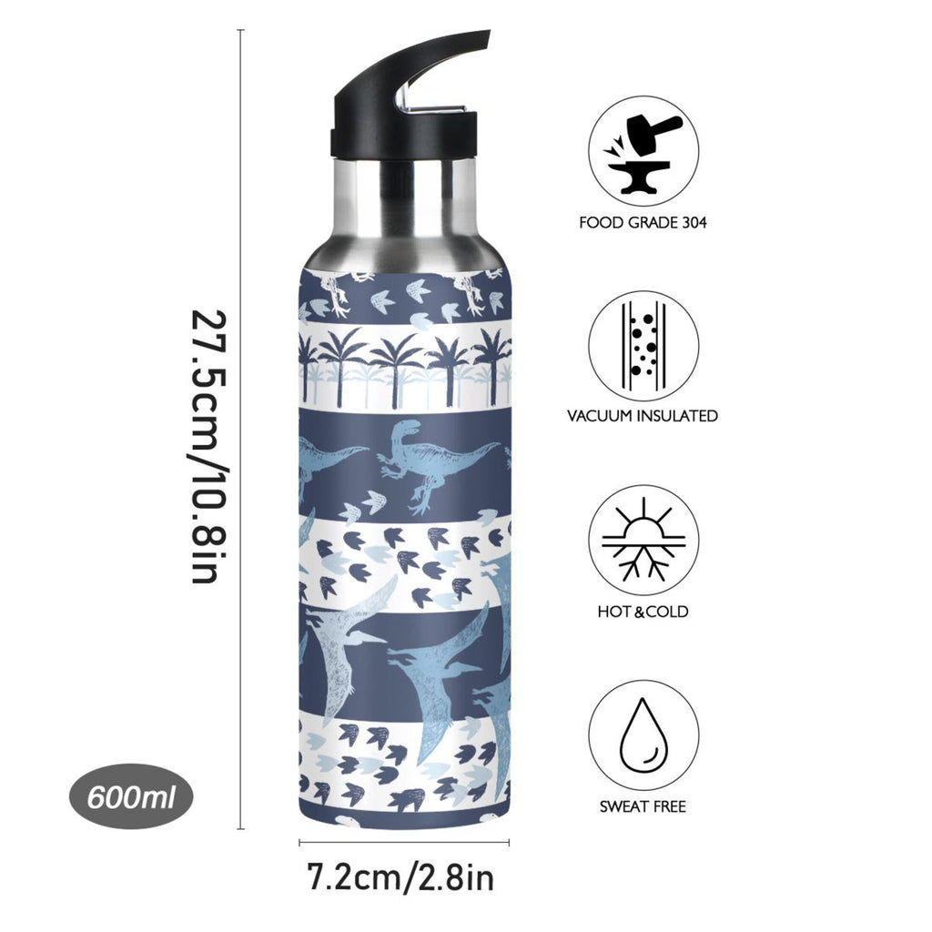 Stainless Steel Insulated Water Bottle with Straw Lid X470736
