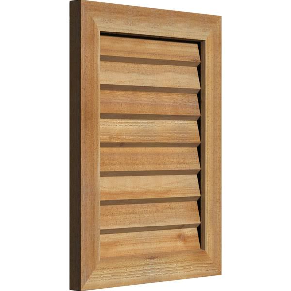 Unfinished Vertical Gable Vent M8371