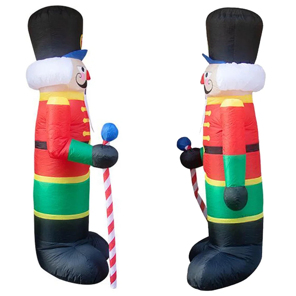 8 Ft Nutcracker Christmas Inflatable Yard Decoration Y982