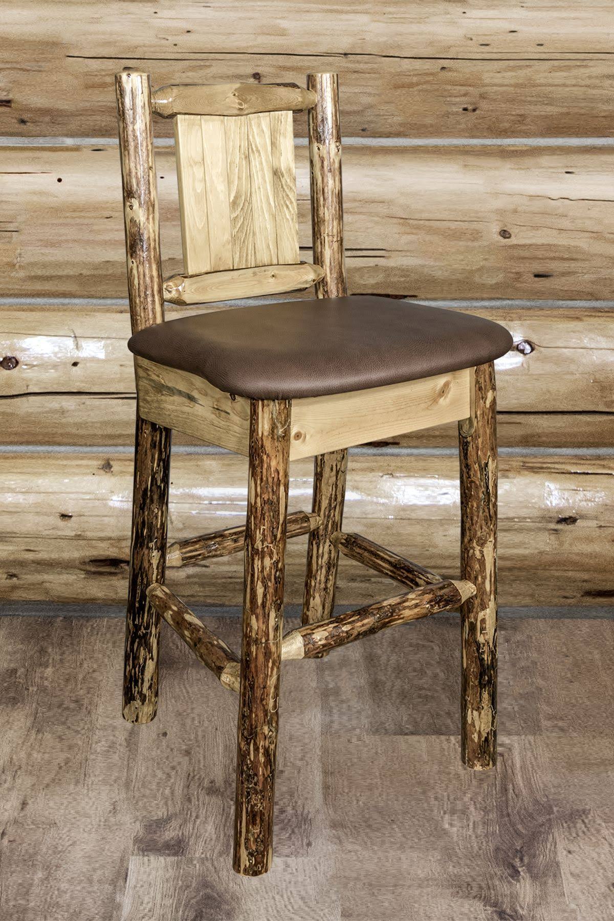 Barstool with Back D4849