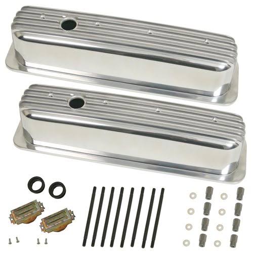 Finned Aluminum Valve Covers I28543