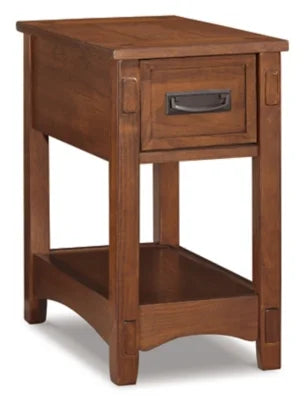 Brown Chairside End Table X2415