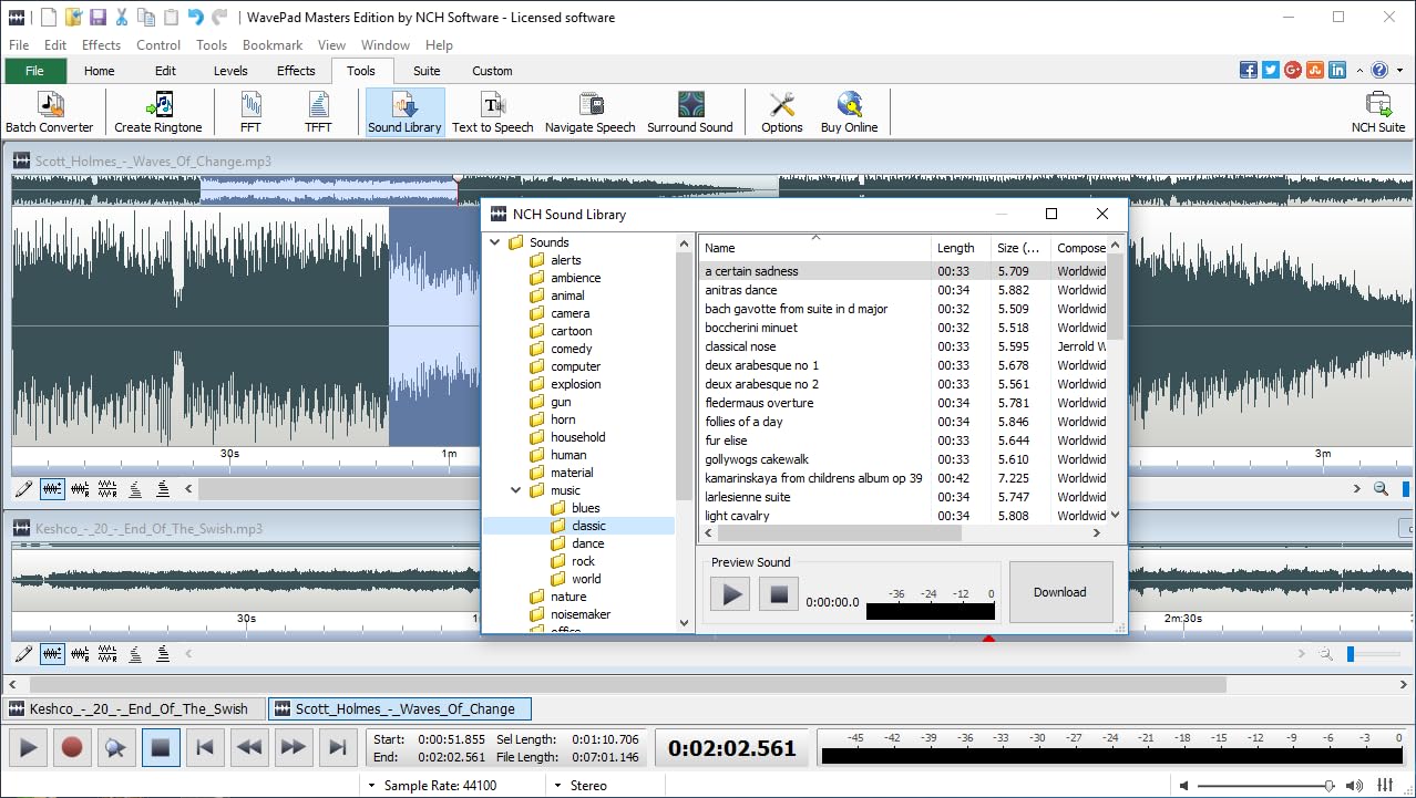 Audio Editing Software K39065