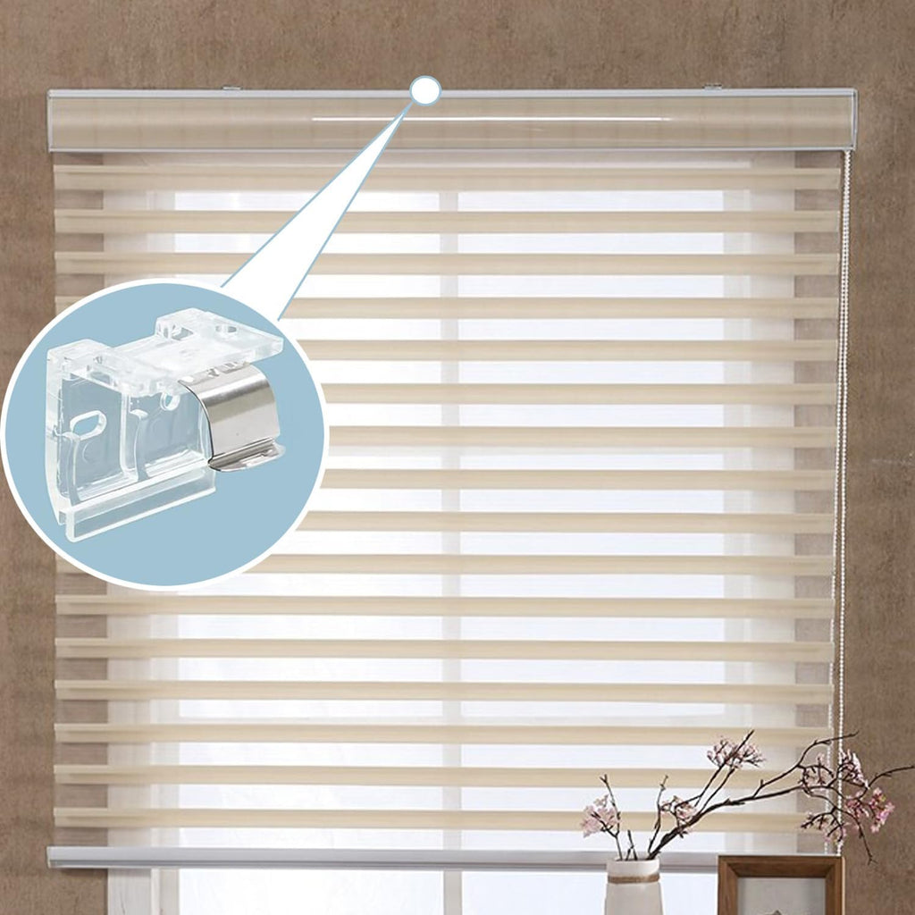 Cordless Shade Bracket with Metal Clip for 1" PVC Cordless Honeycomb Shades R435985