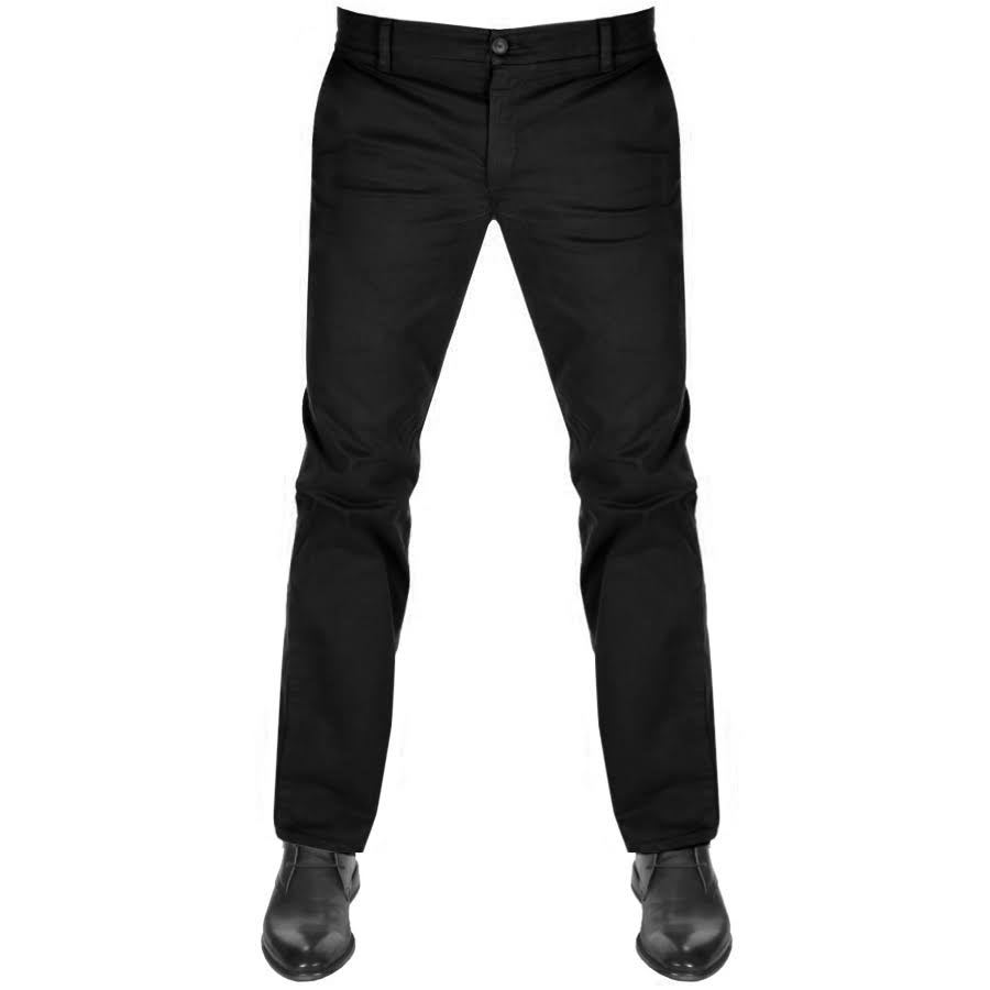 Black Regular Chinos L50457