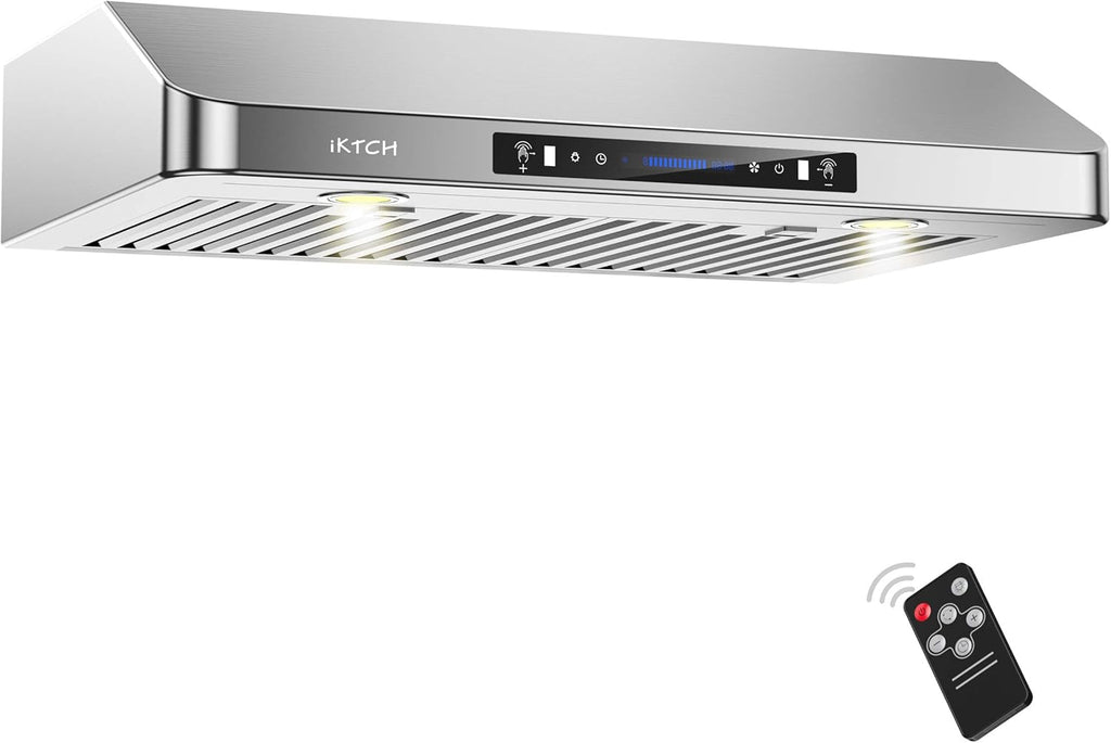 36 Inch Under Cabinet Range Hood with 900-CFM Stainless Steel A9897