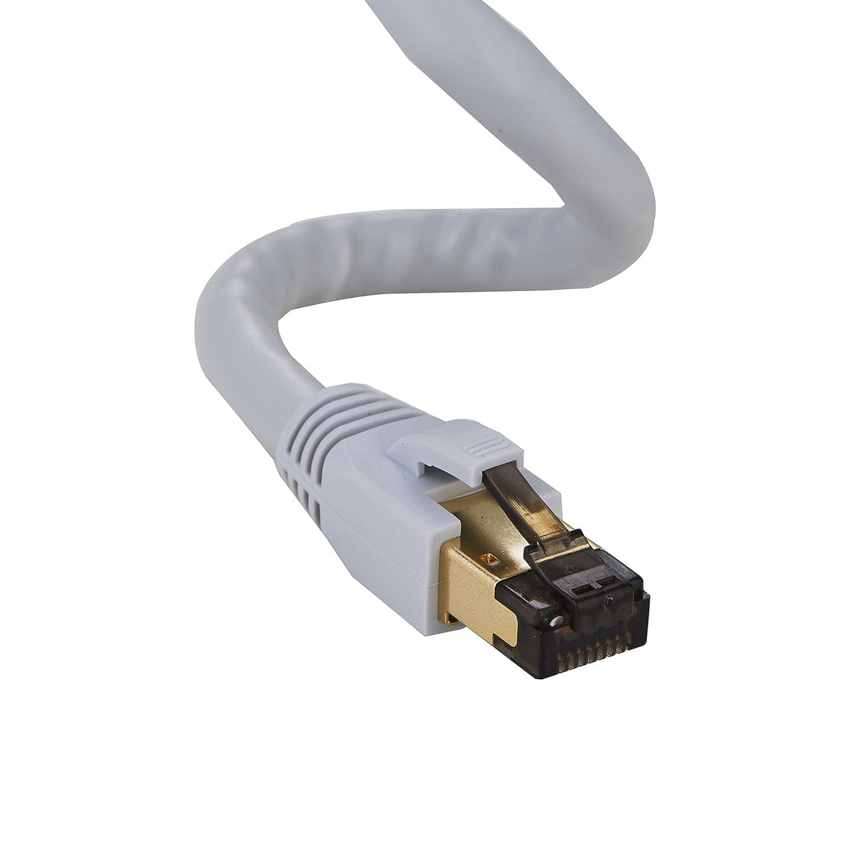 Cat8 Purple 75FT SFTP Ethernet Patch Cable 26AWG Copper Wire Pack of 2 A72270