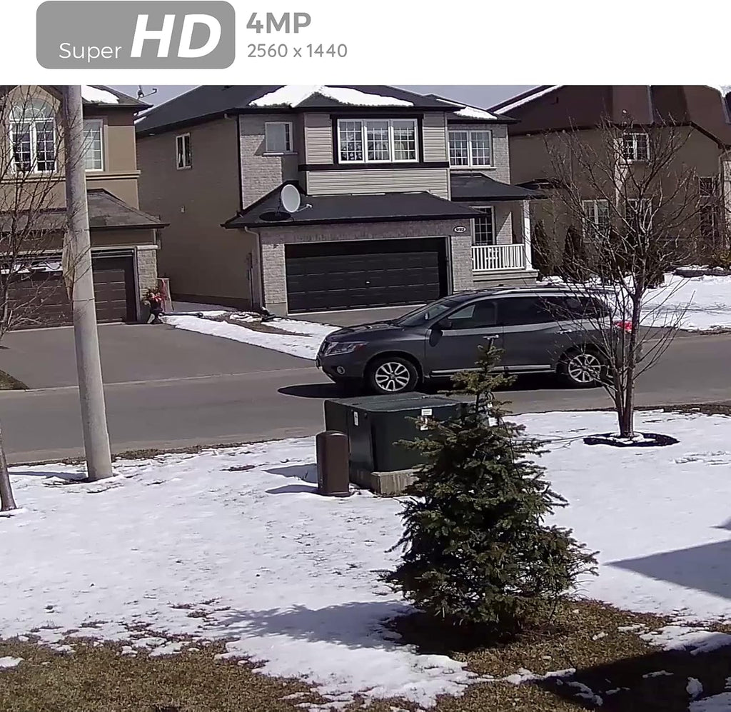 4MP PoE IP Camera Outdoor Video Surveillance Cam H85422