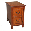 Medium Oak Shaker Cabinet End Table C580471